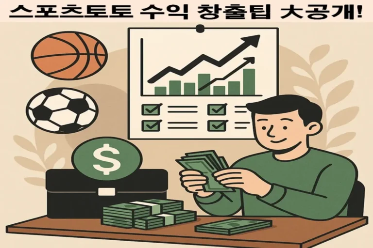 스포츠토토 수익 창출법 공개_토토센터