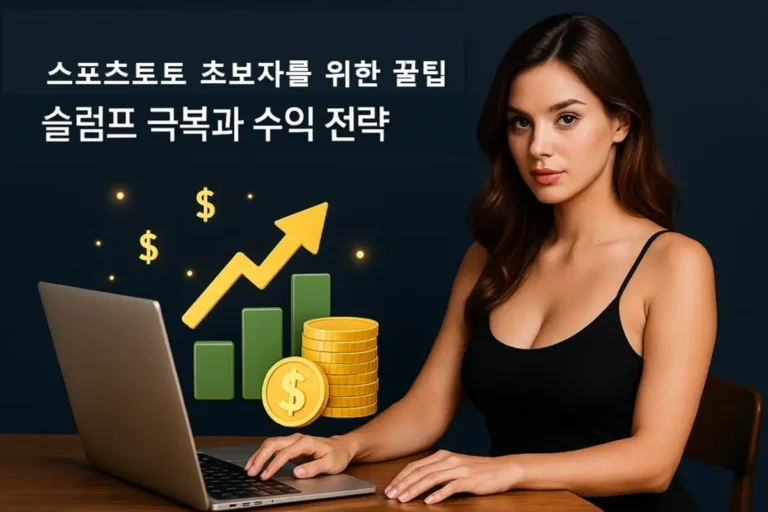 스포츠토토 초보자를 위한 꿀팁 - 슬럼프 극복과 수익 전략_토토센터