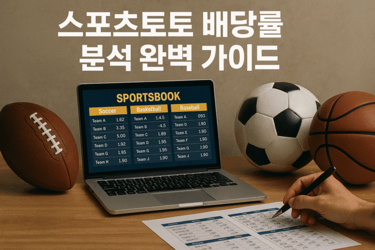 스포츠토토 배당률 분석 완벽 가이드_토토센터